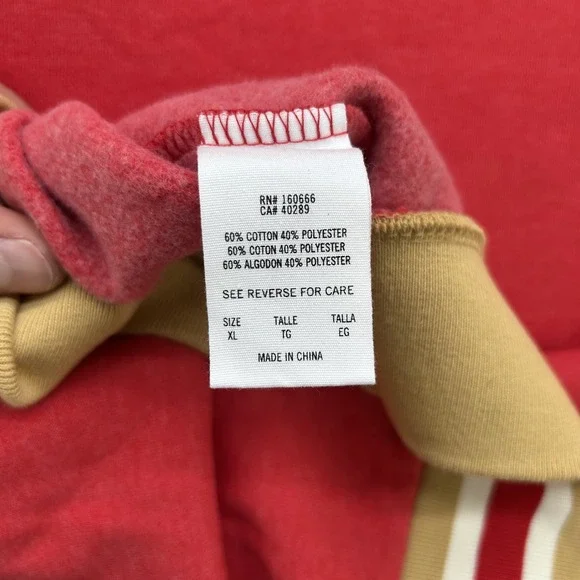 San Francisco 49ers Sweatshirt Mens XL NFL Football Crewneck New Era Pullover